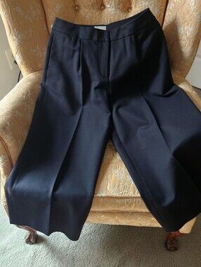KATE SPADE NEW YORK Classic Black Cropped Gaucho Style Pants Sz 6